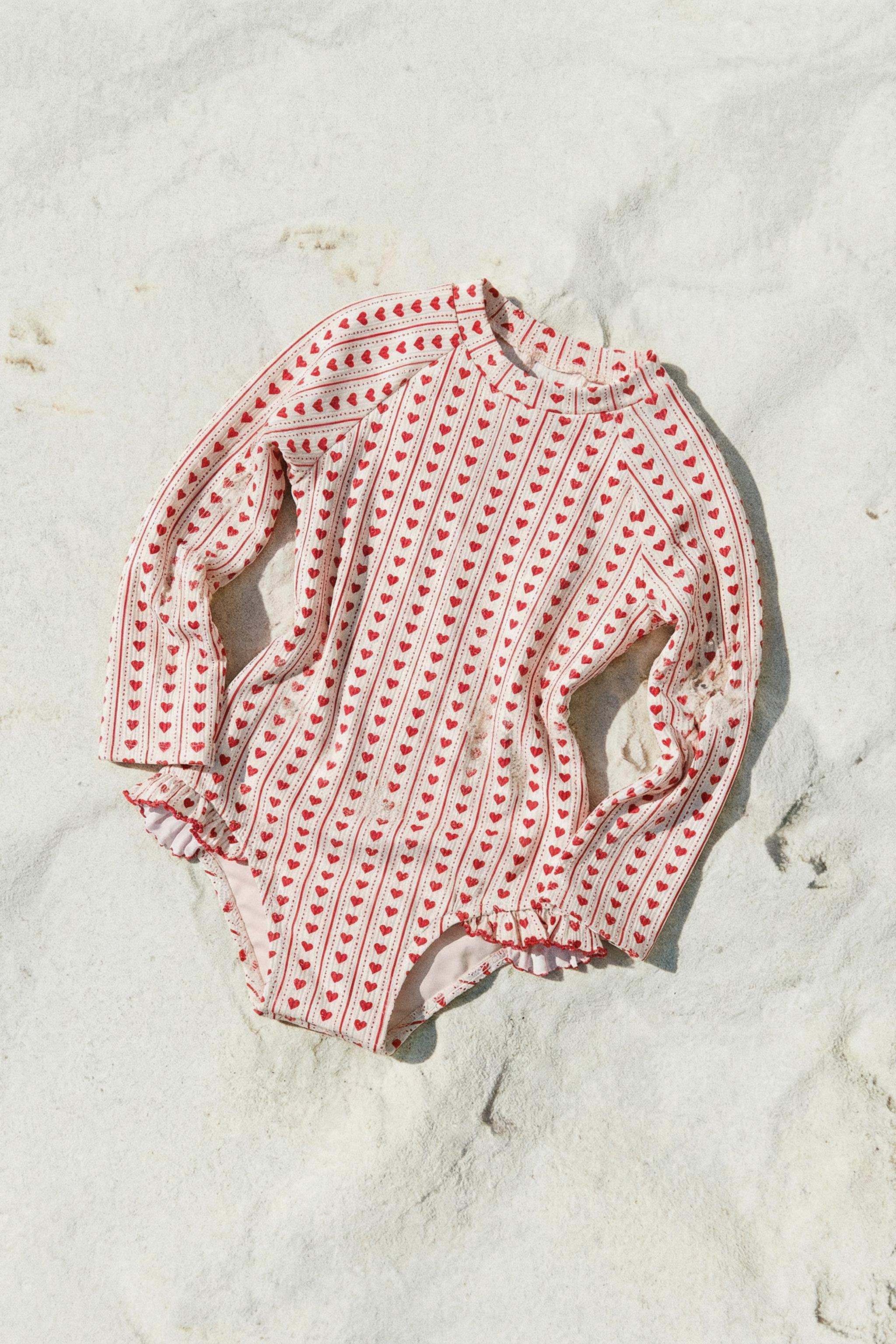 1-6 ANS/ MAILLOT DE BAIN CŒURS